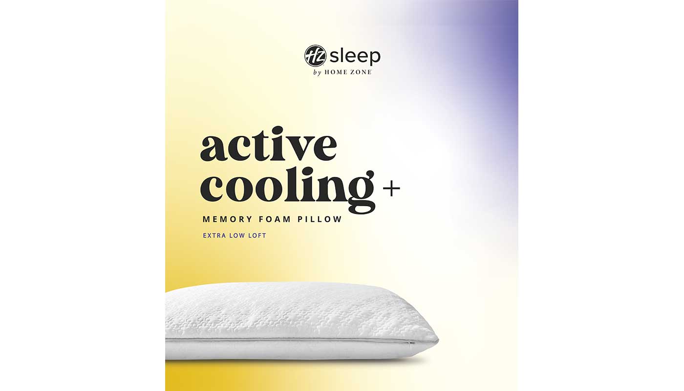 Active Cooling+ Pillow Extra Low Loft