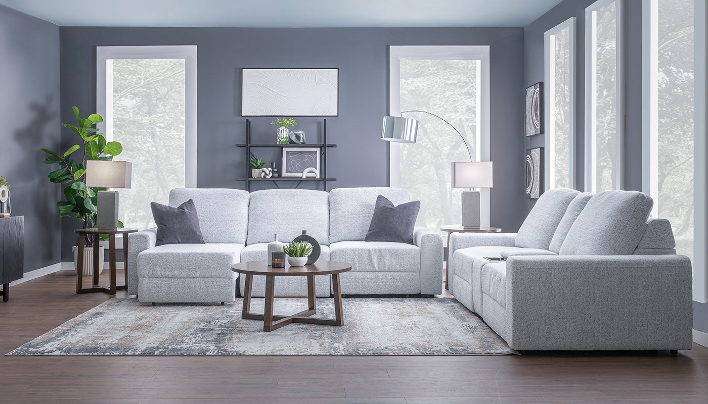 Alchemy II Sliding Sofa & Loveseat