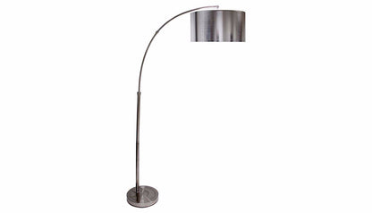 Brushed Steel Floor Lamp