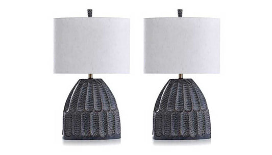 Malta Black Table Lamp - Set of 2