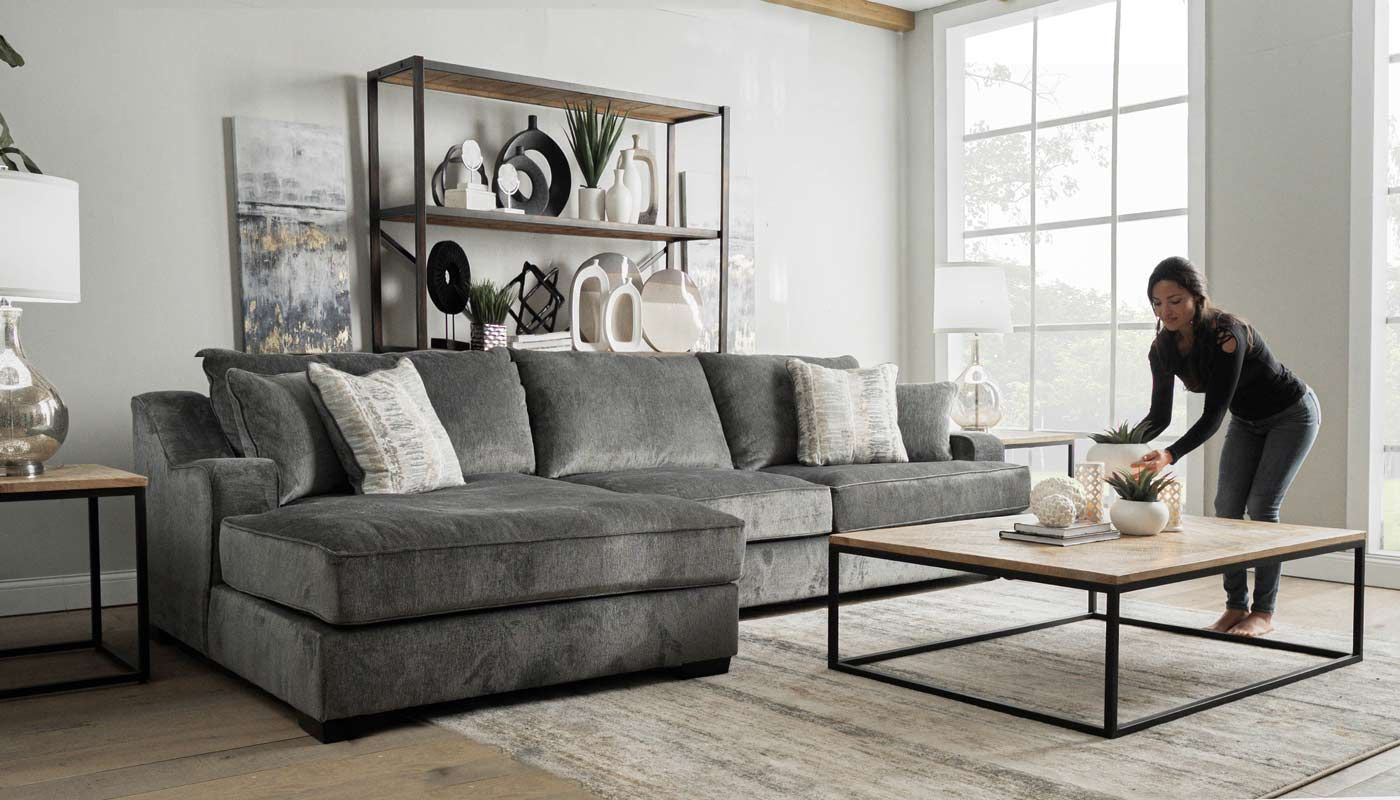 Spartan Sofa with Chaise