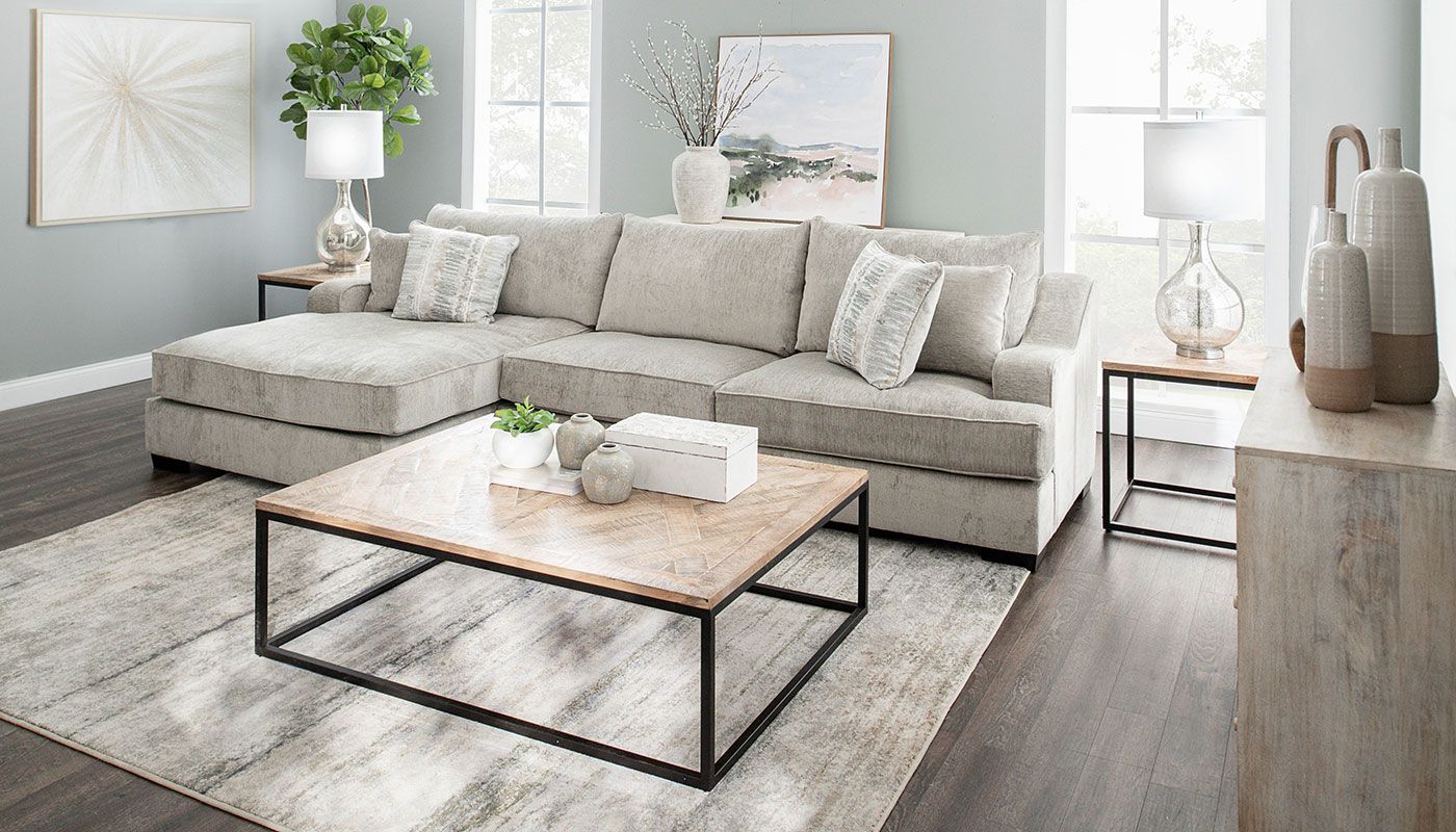 Spartan Sectional with Chaise