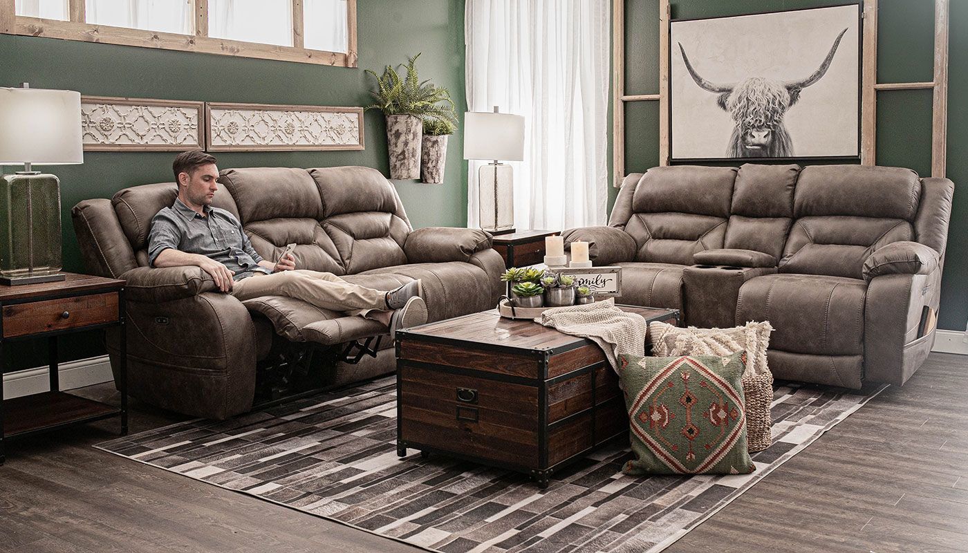 Houston II Sofa & Loveseat