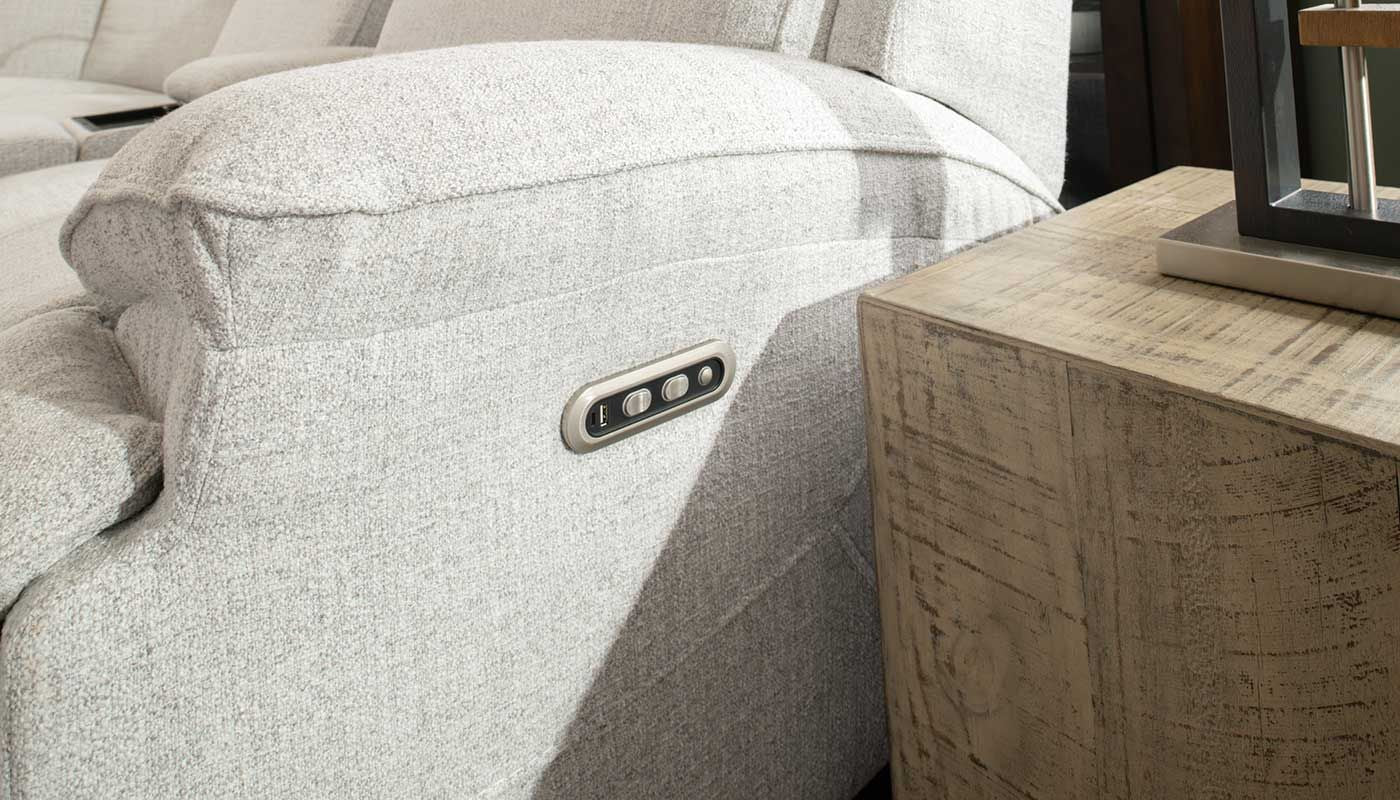 Ibiza IV Fabric Power Recliner