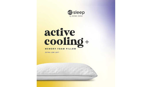 Active Cooling+ Pillow Extra Low Loft 2 Pack