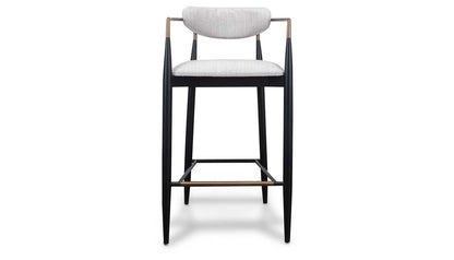 Jagger Dark Frame Bar Height Stool