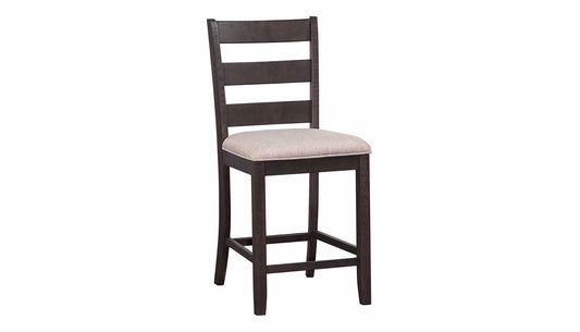 Tulip Counter Height Side Chair with Performance Fabric