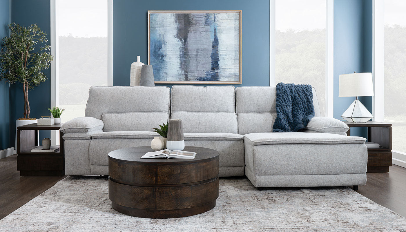Big Reputation Reclining Sofa with Chaise