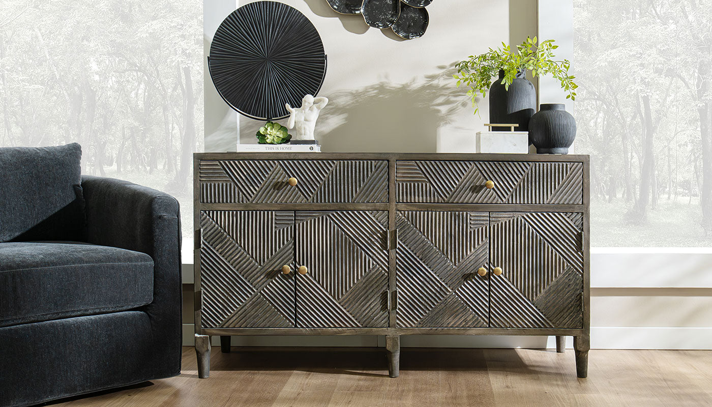 Greyson 2-Drawer & 4-Door Sideboard
