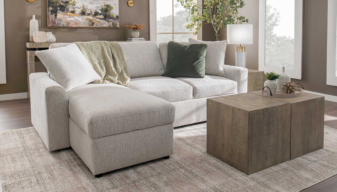 Ivy Trundle Sofa with Chaise