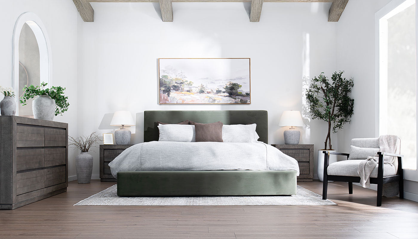 Lisbon Bedroom with Lotus Case Pieces