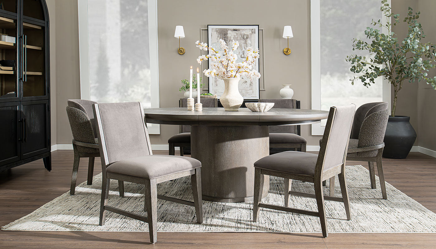 Mena Round Dining Height Table & Chairs
