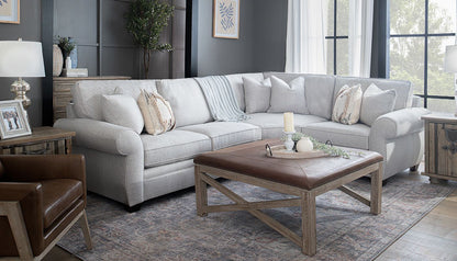 Pierce II Studio Sectional with Long Loveseat