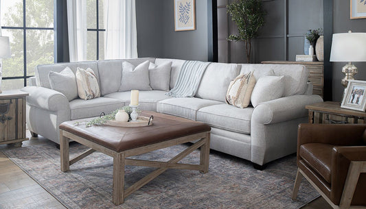 Pierce II Studio Sectional with Long Loveseat