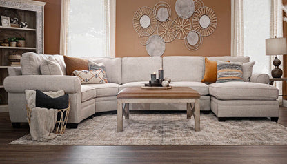 Pierce II Studio Sectional with Chaise