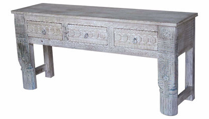 Alia 3 Drawer Console
