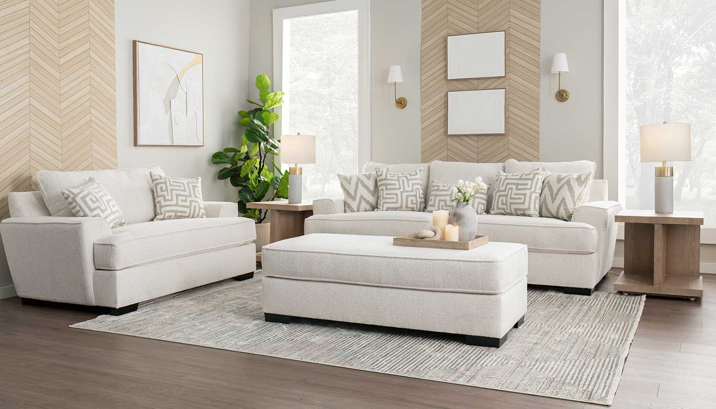 Titan Holltop Snow Sofa & Loveseat