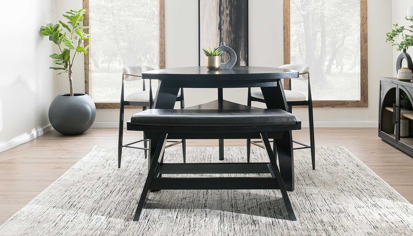 Triangle Bar Height Table & Jagger Chairs