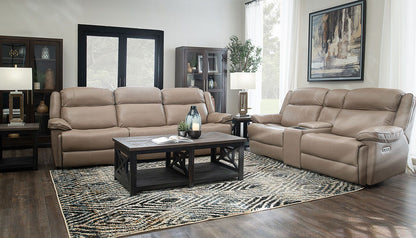 Easthill II Leather Reclining Sofa & Loveseat